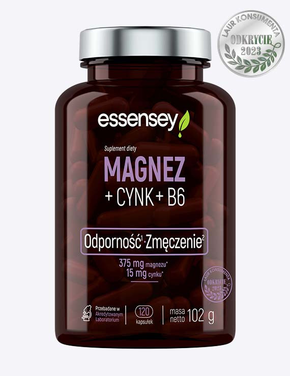 Essensey Magnez + Cynk + B6 + Pillbox