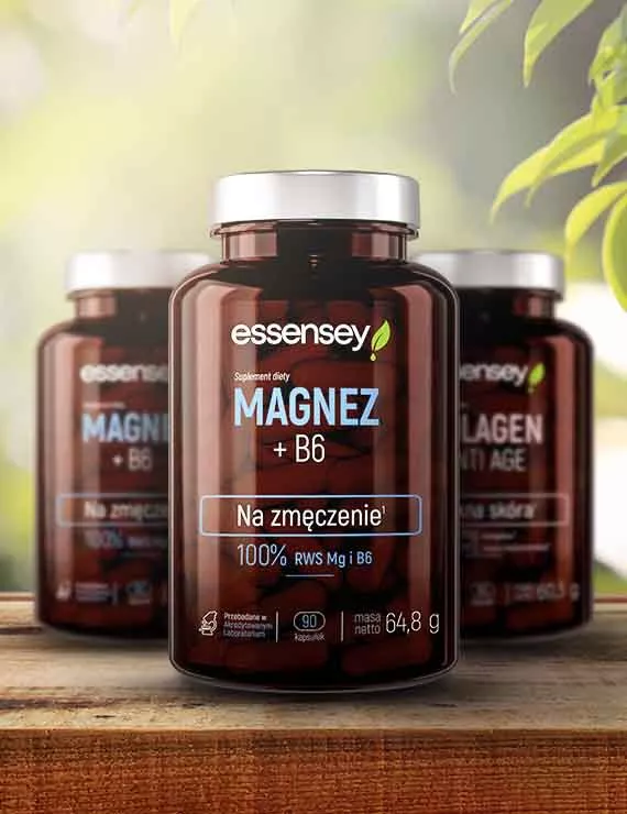 Zestaw Magnezu z witaminą B6 w trzech opakowaniach