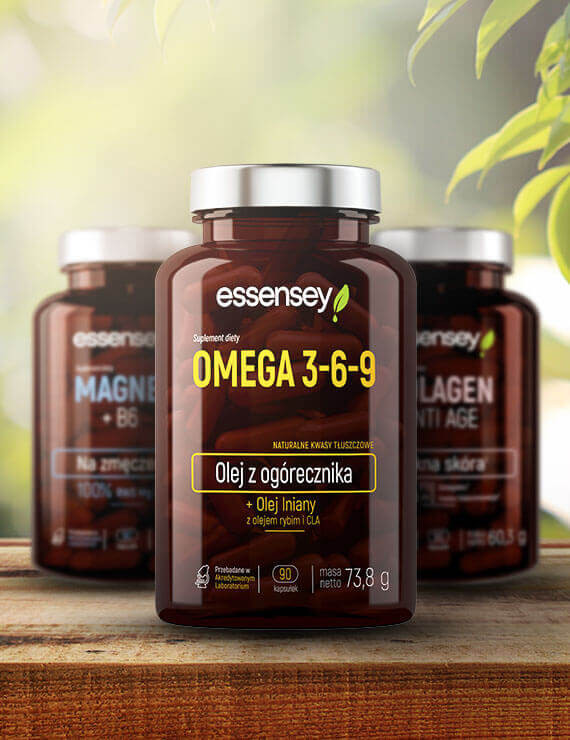 Essensey Omega 3-6-9 + Pillbox