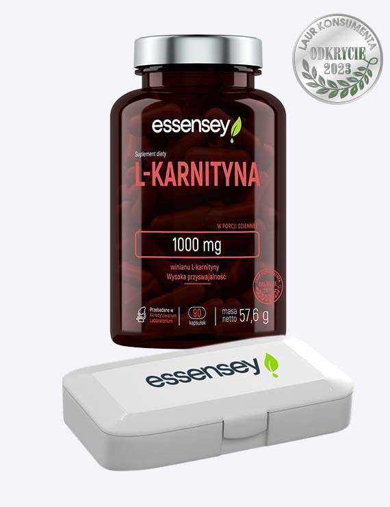 Essensey L-karnityna + Pillbox