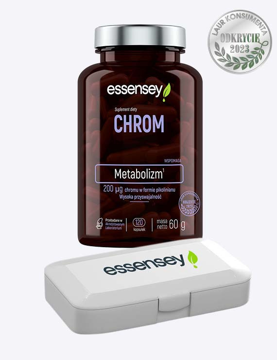 Essensey Chrom + Pillbox