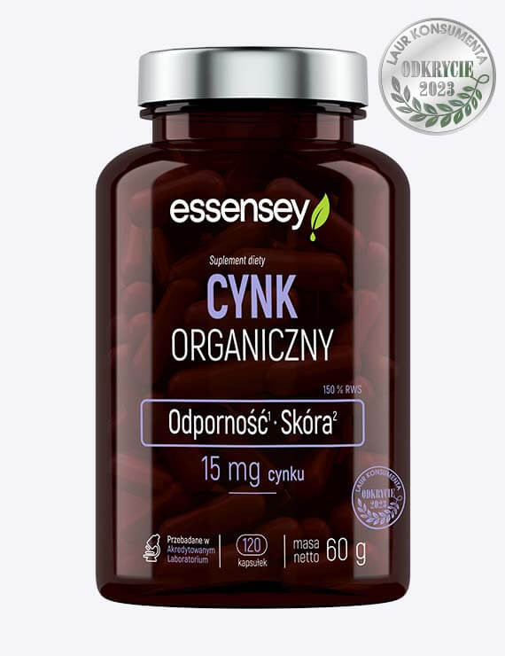 Zestaw Cynku Organicznego w dwóch opakowaniach + Pillbox