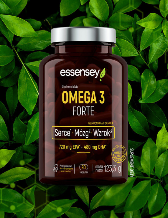 Zestaw Omega 3 Forte w dwóch opakowaniach