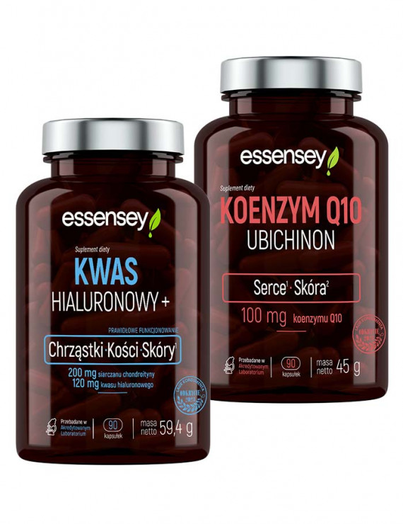 Kwas hialuronowy + Koenzym Q10 Ubichinon