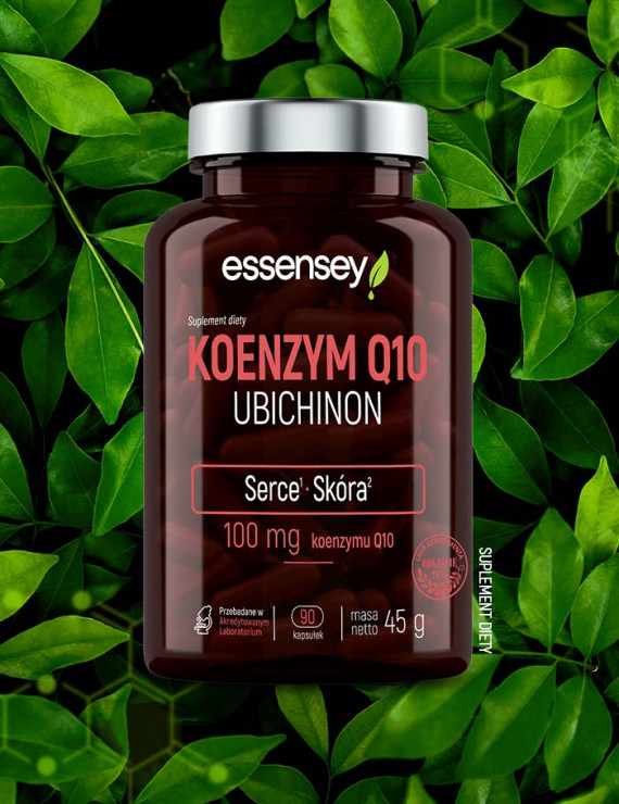 Essensey Koenzym Q10 Ubichinon + Pillbox