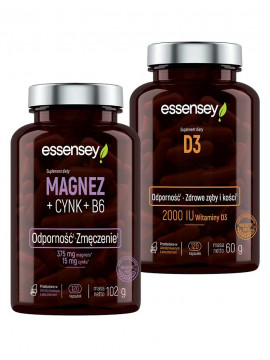 Magnez + Cynk + B6 i...