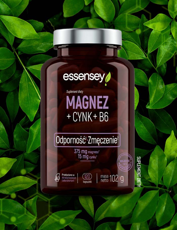Zestaw Magnezu + Cynk + Witamina B6 w dwóch opakowaniach
