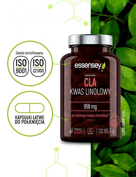 Kwas Linolowy CLA w 90 kapsułkach