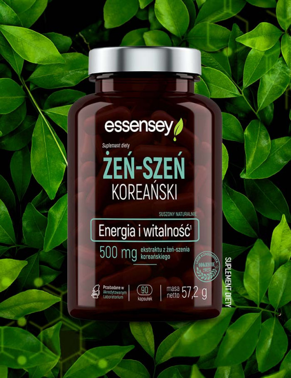 Żeń-szeń koreański i Omega 3