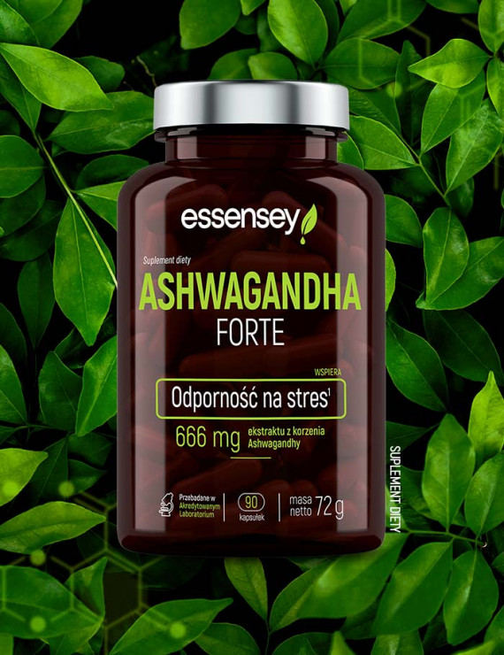 Ashwagandha Forte i Omega 3 od Essensey