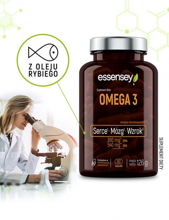 Ashwagandha Forte i Omega 3 od Essensey