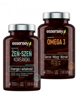 Żeń-szeń koreański i Omega 3