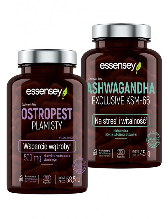 Ostropest Plamisty i Ashwagandha KSM-66