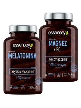 Melatonina i Magnez + B6