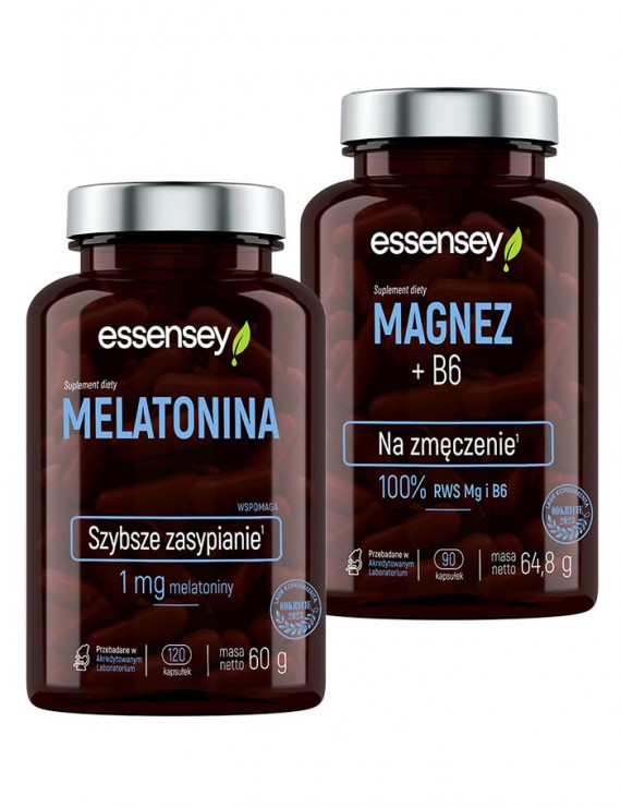 Melatonina i Magnez + B6