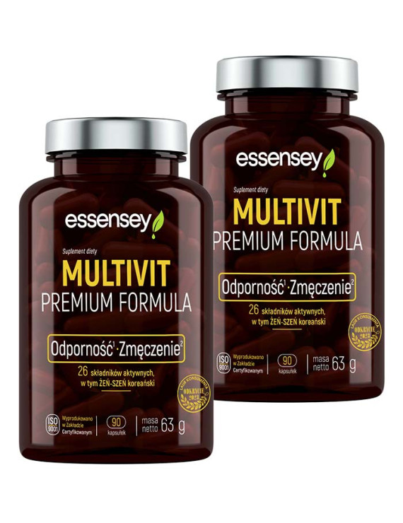 Zestaw Multivit Premium Formula w dwóch opakowaniach