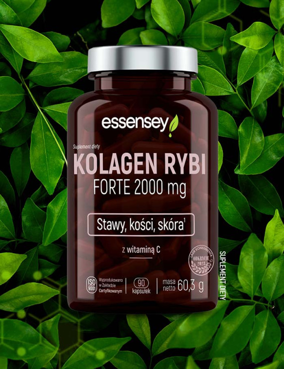 Kolagen Rybi Forte 2000 mg w 90 kapsułkach