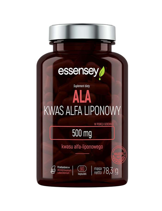 Kwas Alfa Liponowy ALA w 90 kapsułkach