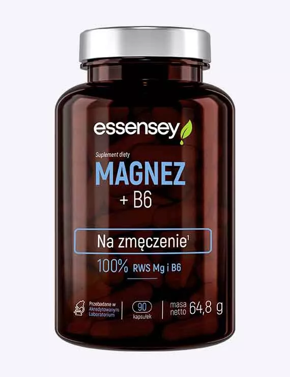 Magnez z witaminą B6 w 90 kapsułkach