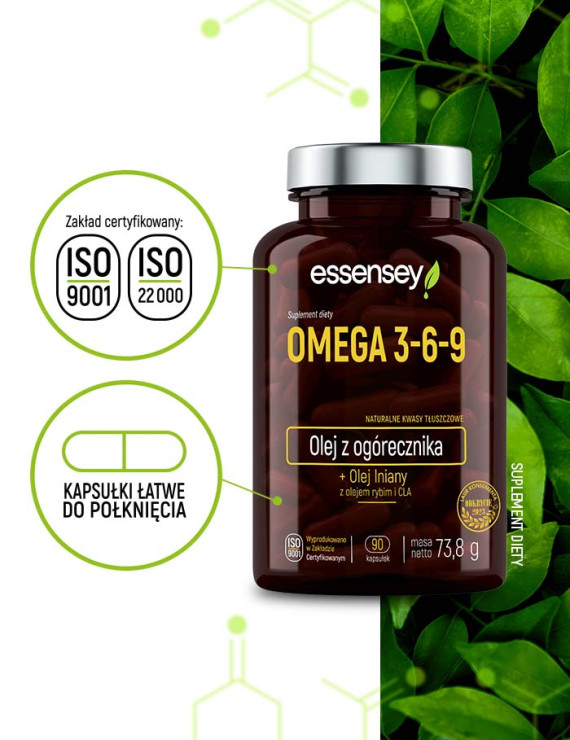 Omega 3-6-9 w 90 kapsułkach