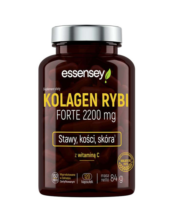 Kolagen Rybi Forte 2200 mg w 120 kapsułkach