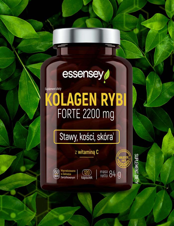 Essensey Kolagen Rybi Forte 2200 mg + Pillbox