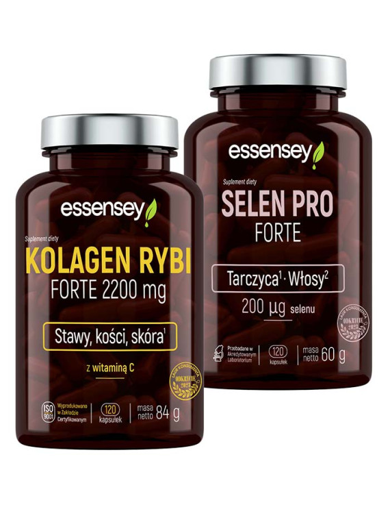 Kolagen Rybi Forte 2200 mg + Selen Pro