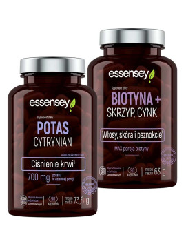 Potas Cytrynian + Biotyna...