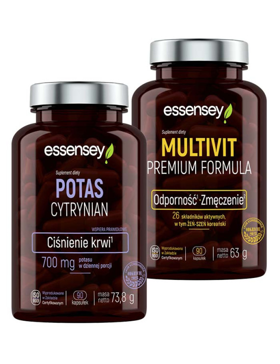 Potas Cytrynian + Multivit Premium Formula