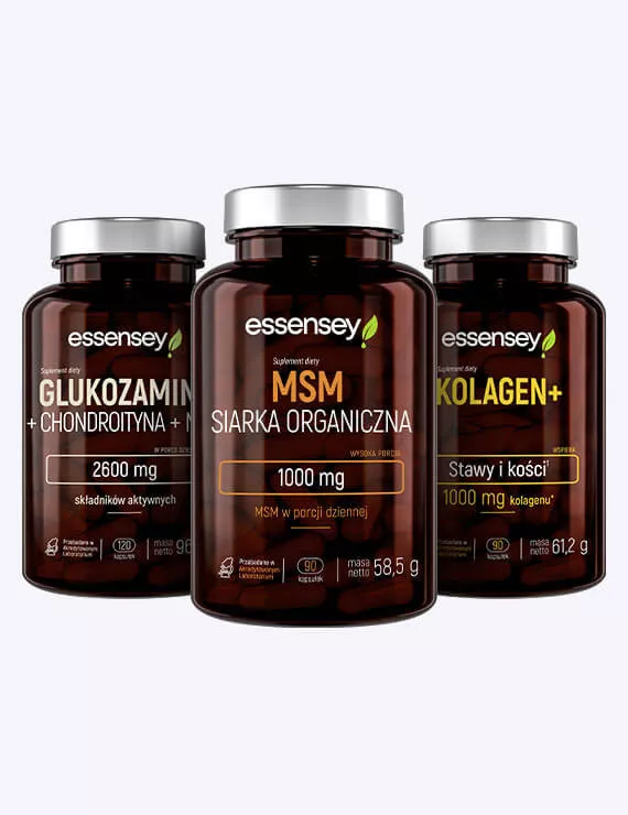 Kolagen MSM i Glukozamina od Essensey