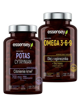 Omega 3-6-9 i Potas Cytrynian