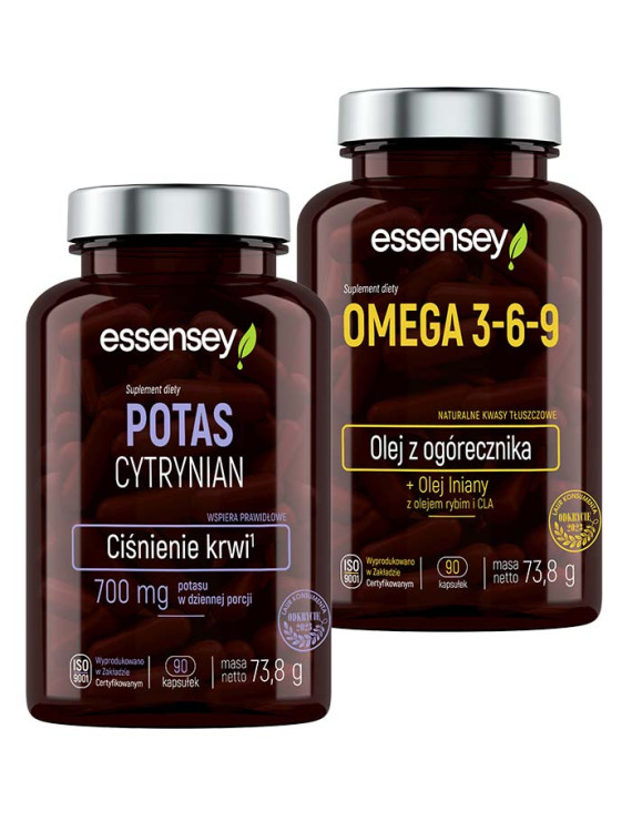 Omega 3-6-9 i Potas Cytrynian