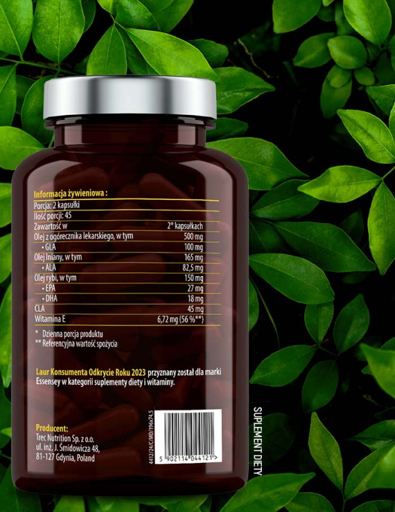 Omega 3-6-9 i Potas Cytrynian