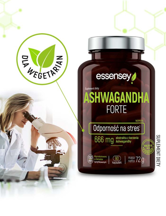 Ashwagandha Forte w 90 kapsułkach