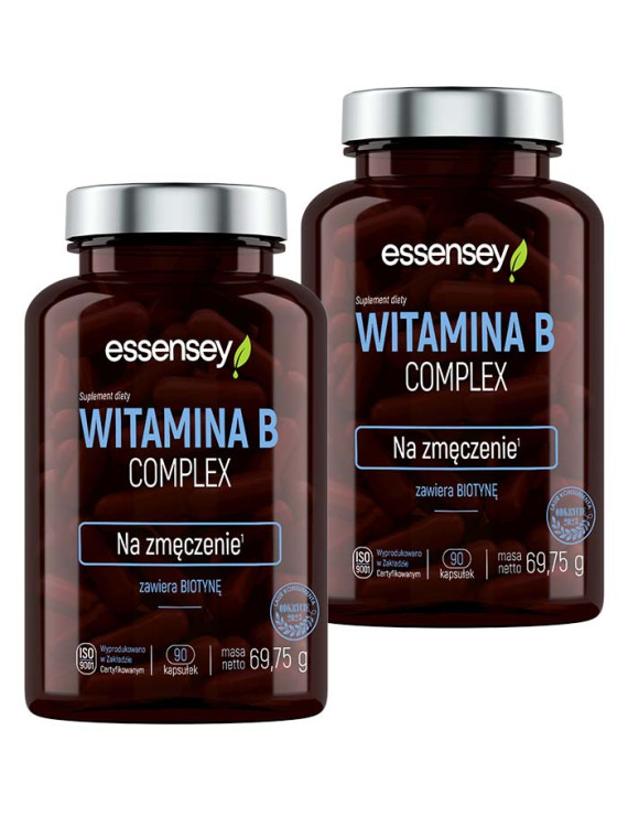 Zestaw Witamina B Complex w dwóch opakowaniach