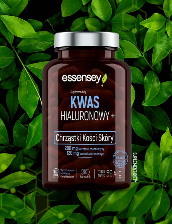 Kwas hialuronowy+ w 90 kapsułkach