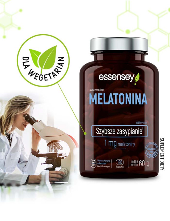 Melatonina w 120 kapsułkach