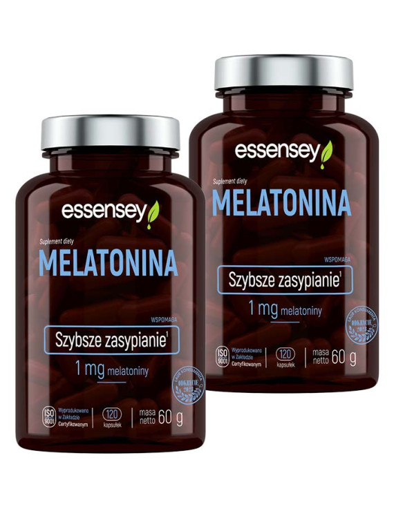 Zestaw Melatoniny w dwóch opakowaniach