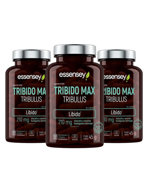 Tribido Max Tribulus w trzech opakowaniach