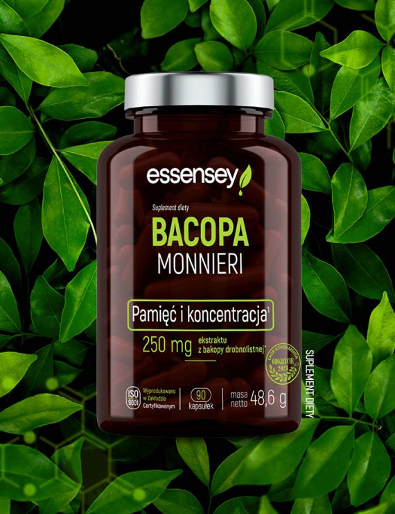 Zestaw Bacopa Monnieri w dwóch opakowaniach