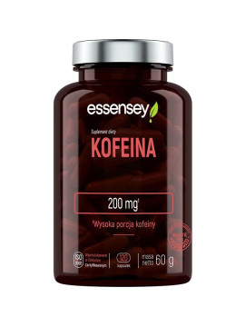 Kofeina 200mg w 120 kapsułkach