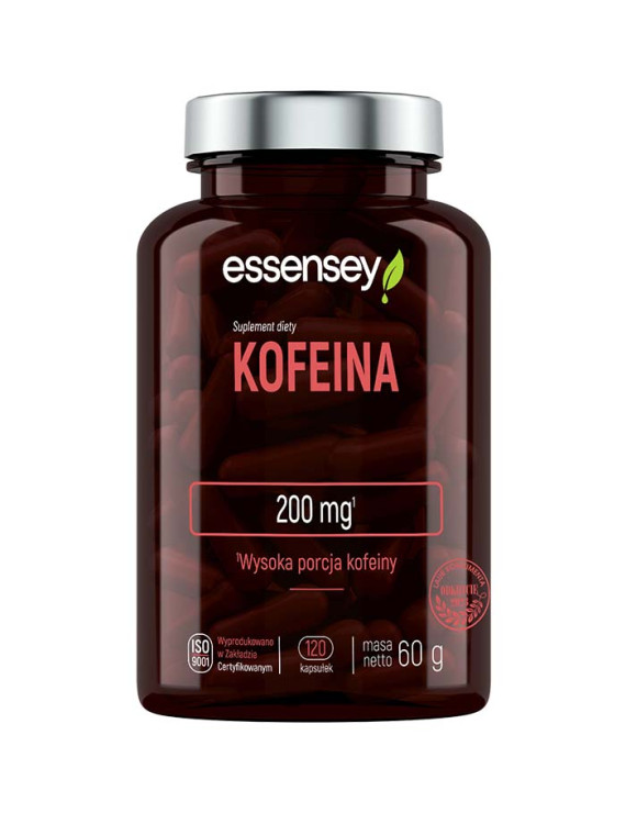 Kofeina 200mg w 120 kapsułkach