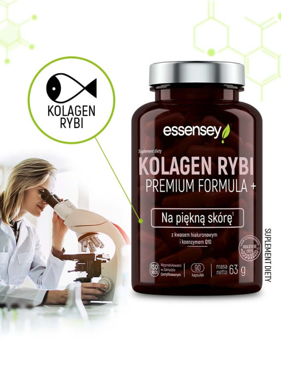 Zestaw Kolagenu Rybiego Premium Formula+ w trzech opakowaniach
