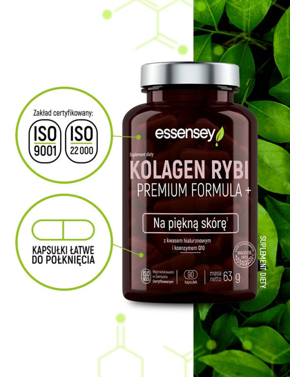 Zestaw Kolagenu Rybiego Premium Formula+ w trzech opakowaniach
