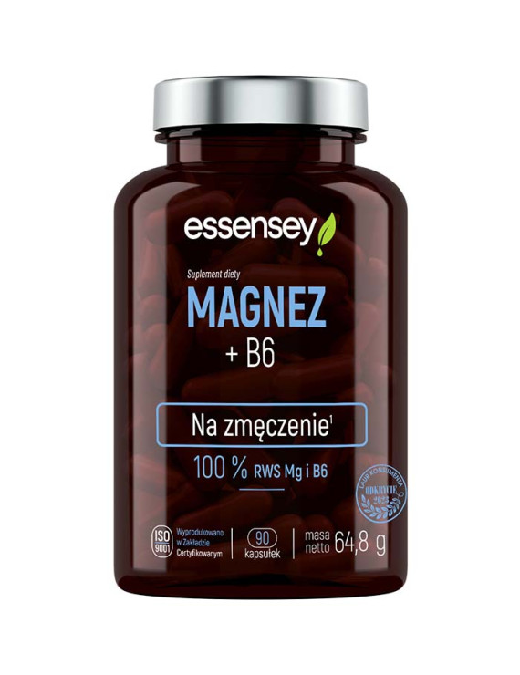 Magnez z witaminą B6 w 90 kapsułkach