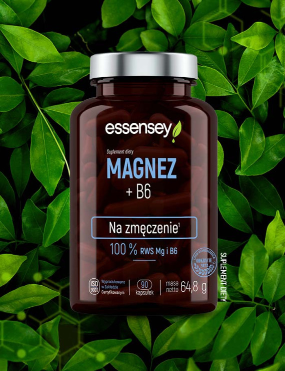 Magnez z witaminą B6 w 90 kapsułkach