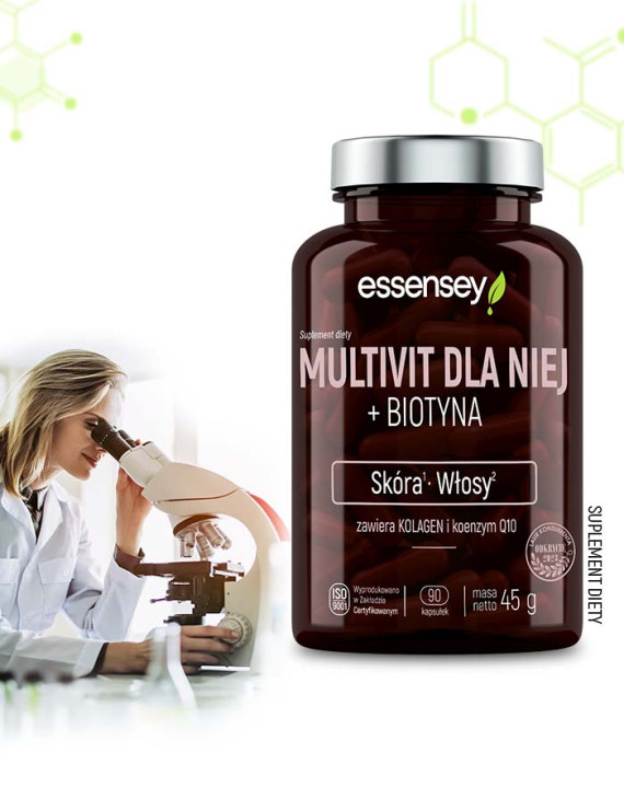 Multivit dla Niej + Biotyna w trzech opakowaniach
