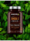 Omega 3 + 2000 IU D3 w 90 kaps | Essensey | Serce Mózg odporność