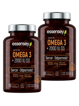 Omega 3 + 2000 IU D3 w...