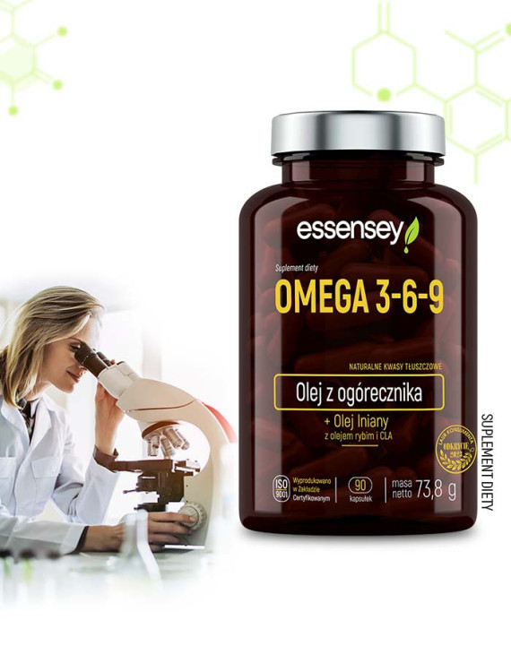 Zestaw Omega 3-6-9 w dwóch opakowaniach
